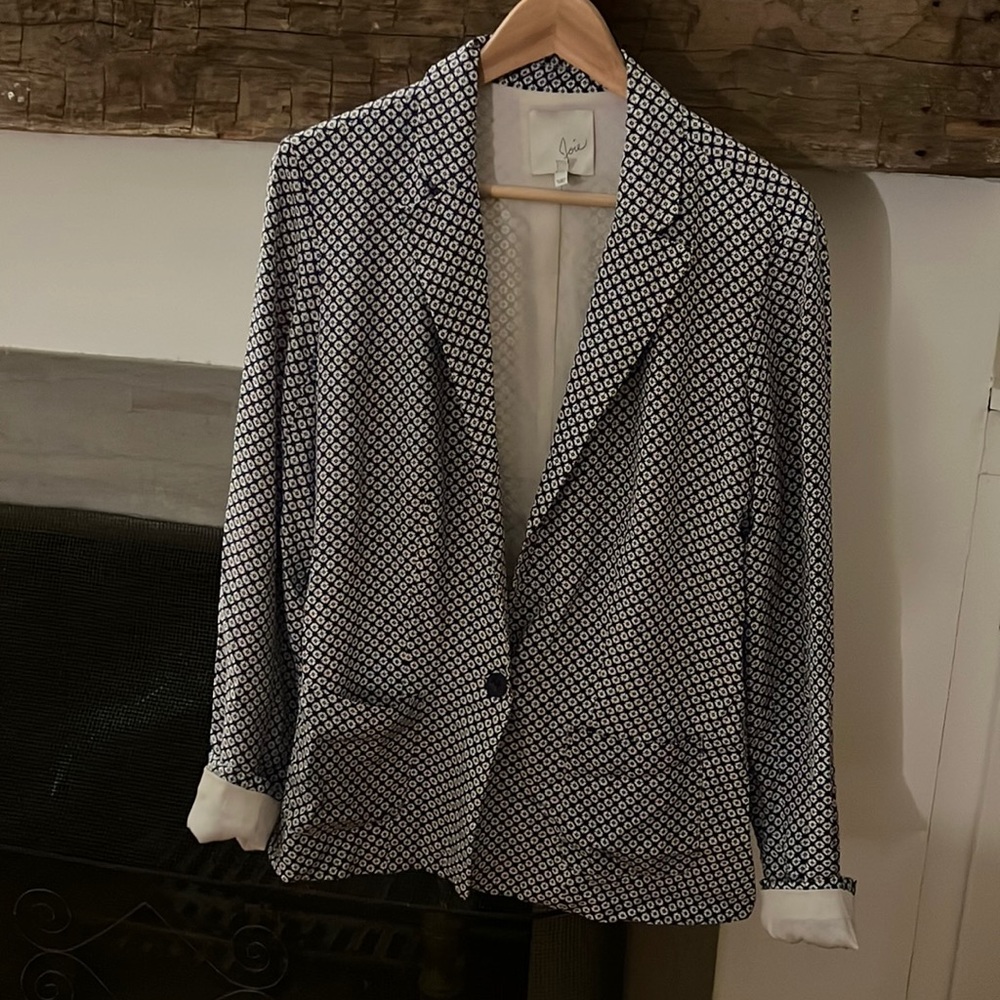 Joie silk blazer